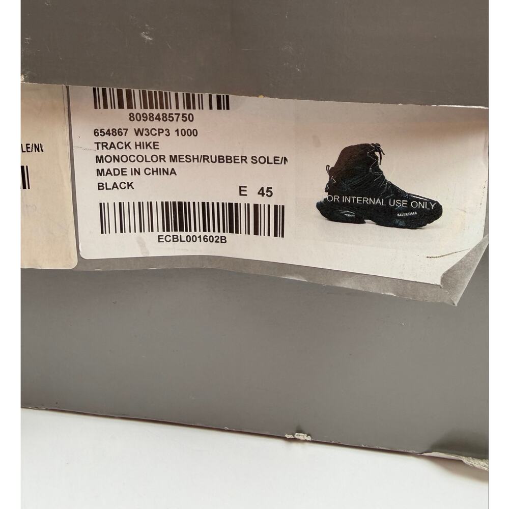 Size 45EU/12US - Balenciaga Track Hike High Top NEW - Picture 10 of 11